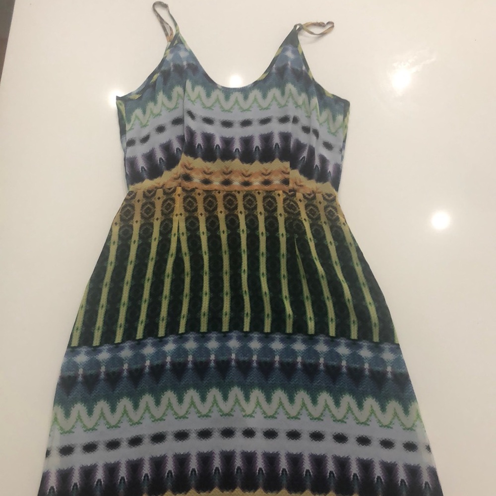 Charlie Jade 💯 polyester dress. Beautiful colors